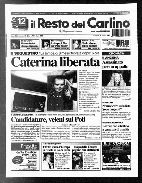 Il Resto del Carlino : giornale dell'Emilia